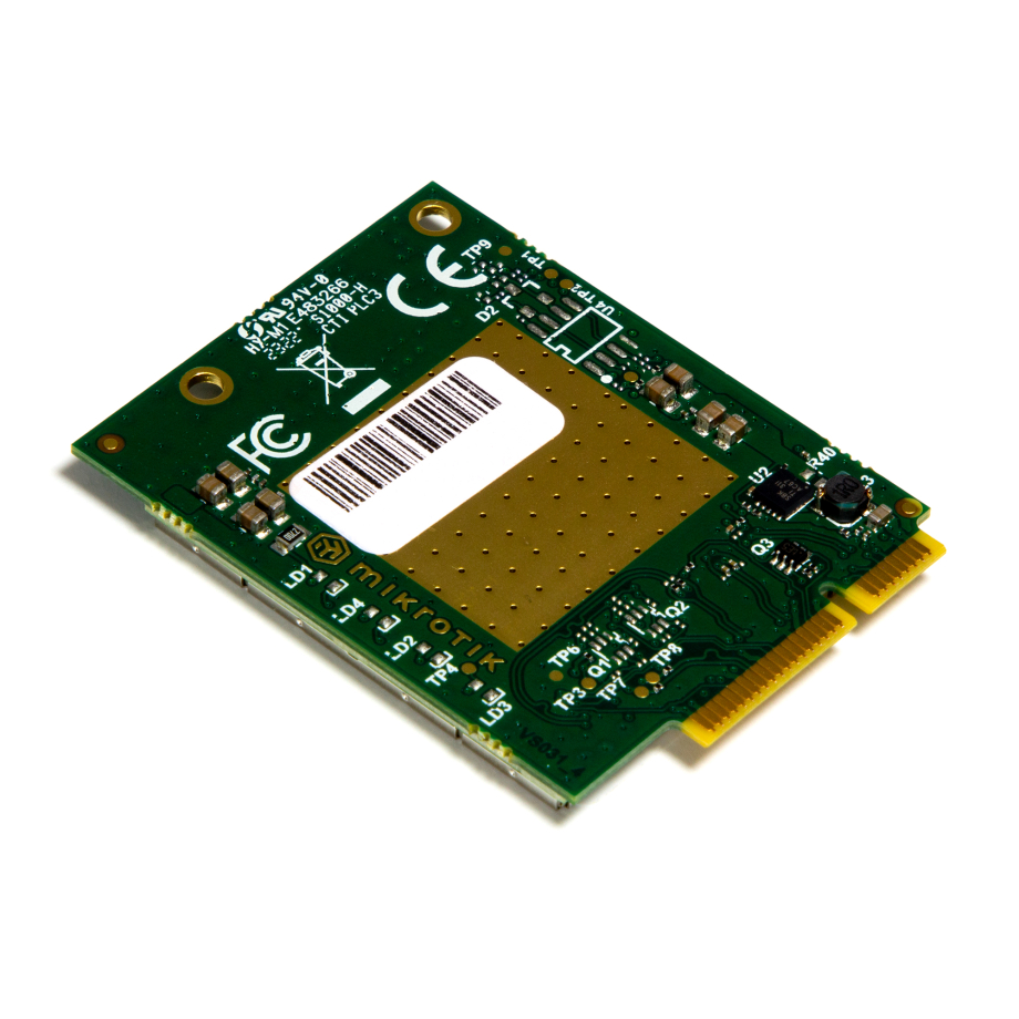 MikroTik mini-PCIe 4G LTE6 modema modulis