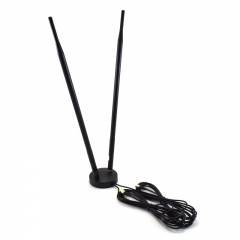 4G LTE 9dBi dubulta iekštelpu Omni antena, TS9, 3m