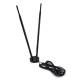 4G LTE 9dBi dubulta iekštelpu Omni antena, TS9, 3m