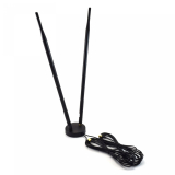 4G LTE 9dBi dubulta iekštelpu Omni antena, SMA Male, 3m