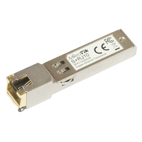 MikroTik 10G RJ-45 modulis