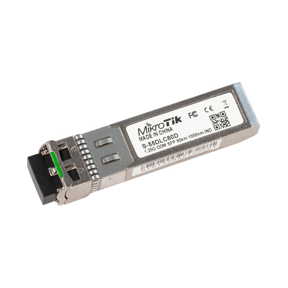 MikroTik 1.25G vienmodu modulis 80km