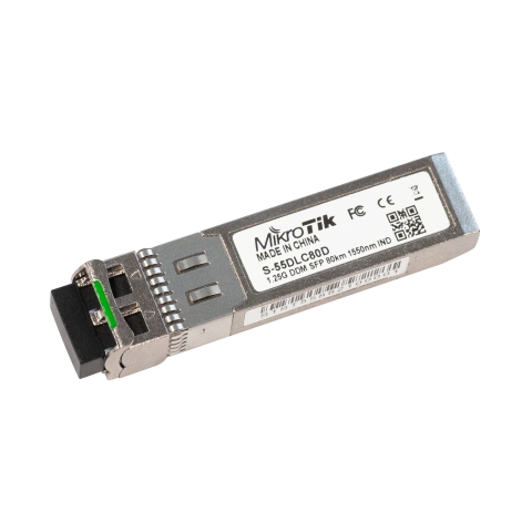 MikroTik 1.25G vienmodu modulis 80km