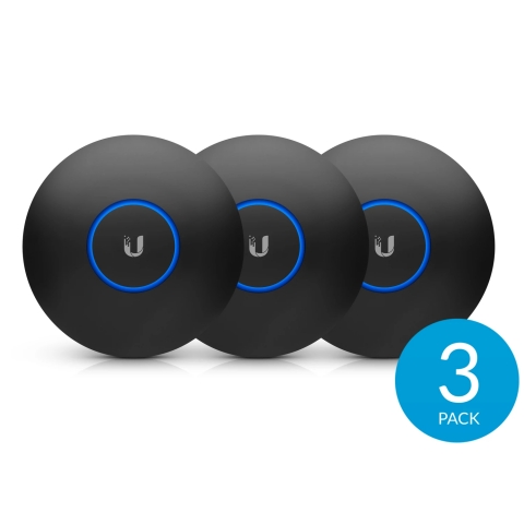 Ubiquiti dekoratīvais korpuss U6+ un nanoHD, melns 3-pack