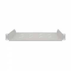 Komutācijas skapja plaukts 19" 1U, 270mm, pelēks