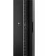 Komutācijas skapis 19" 12U, 450mm, stikla durvis, melns