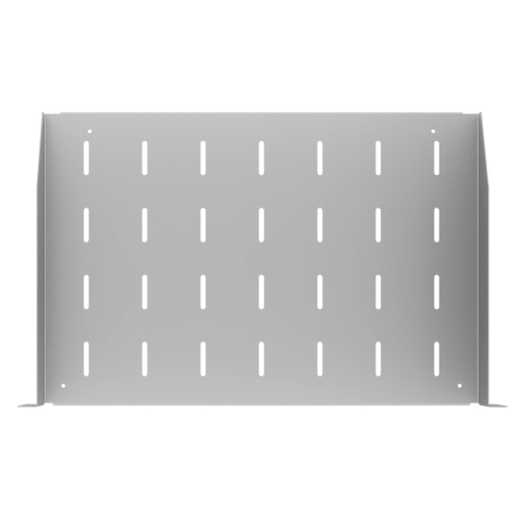 Komutācijas skapja plaukts 19" 1U, 300mm, pelēks