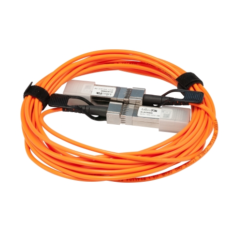 MikroTik SFP+ 5m Aktīvais tiešā savienojuma optiskais kabelis