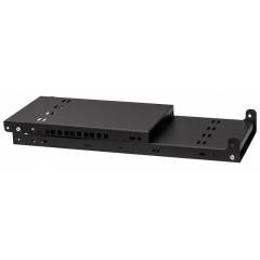 Tīkla iekārtu sienas plaukts 19" 4U, 330mm, melns