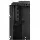 Komutācijas skapis 19" 3U+4U, 180mm, melns