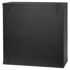 Komutācijas skapis 19" 3U+4U, 180mm, melns