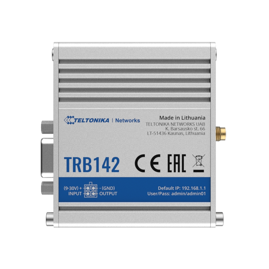 Teltonika TRB142 LTE RS232 vārteja