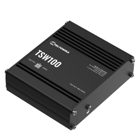 Teltonika TSW100 PoE komutators