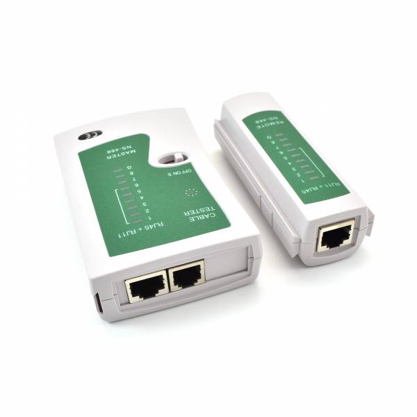 Tīkla kabeļu testeris RJ11, RJ12, RJ45 UTP / FTP / STP