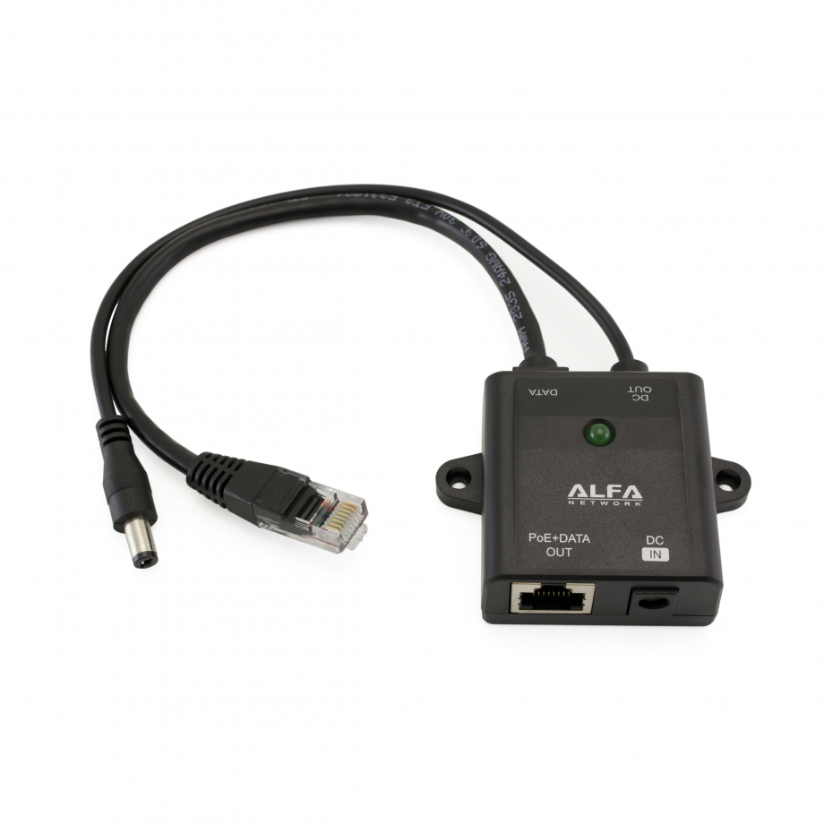 Alfa pasīvais PoE adapteris Alfa APOE03G-C