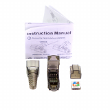 RJ45 Toolless Connector Cat6 Black