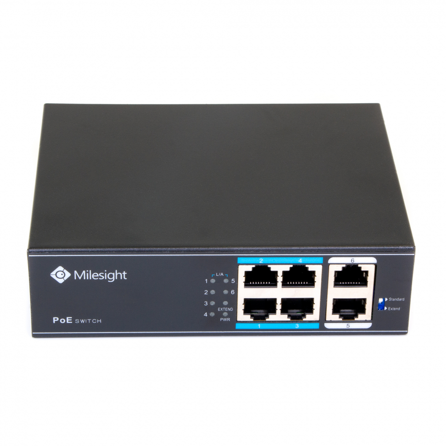 Milesight Industrial PoE Switch 60W