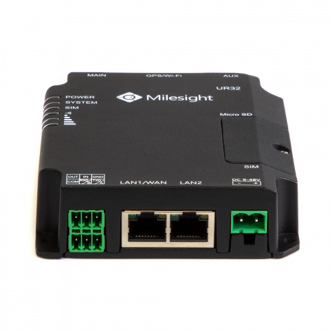Milesight 4G industriālais rūteris UR32 Pro WiFi4