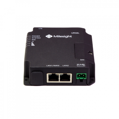 Milesight 4G industriālais rūteris UR32 Lite PoE
