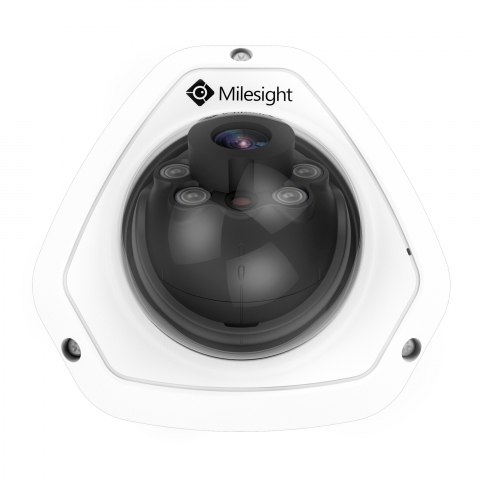 8MP AI pret vandālismu izturīga mini kupola kamera
