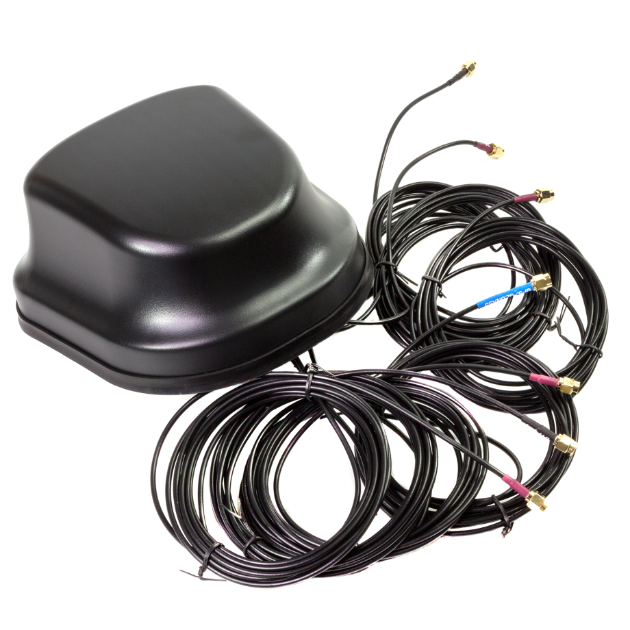 7-in-1 5G GNSS Wi-Fi automašīnas jumta antena