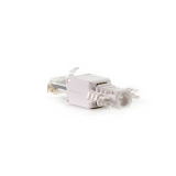 RJ45 pašiespīlēšanas spraudnis UTP Cat6A balts