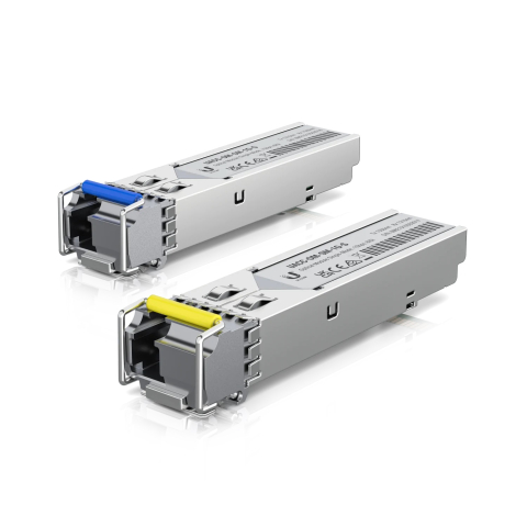Ubiquiti 1Gbps divvirzienu vienmodu optiskais modulis, 2 gab.