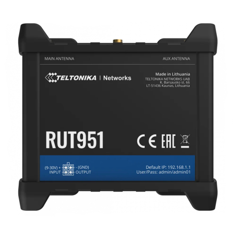 Teltonika RUT951 dual-SIM LTE rūteris