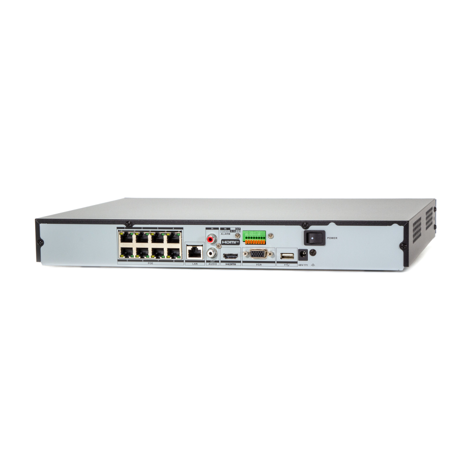 HikVision 8-kanālu PoE NVR DS-7608NXI-K2/8P