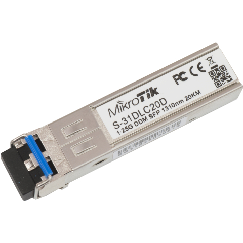 MikroTik 1.25G vienmodu modulis 20km