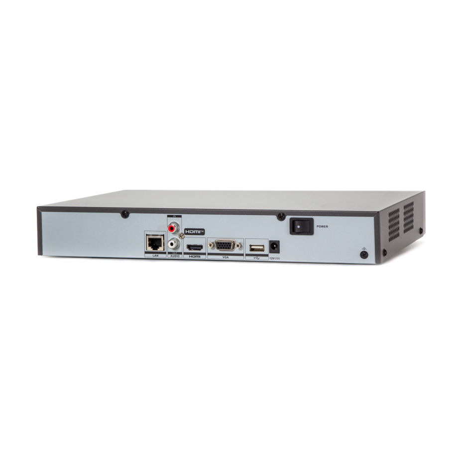 HikVision 4-kanālu 1U 4K NVR DS-7604NXI-K1