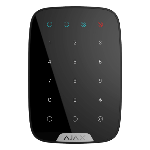 Ajax KeyPad Plus Melns