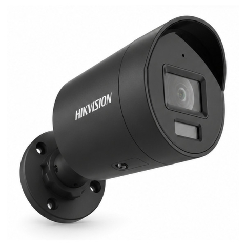 HikVision 4 MP Bullet kamera DS-2CD2046G2H-IU(2.8mm)(eF) melna