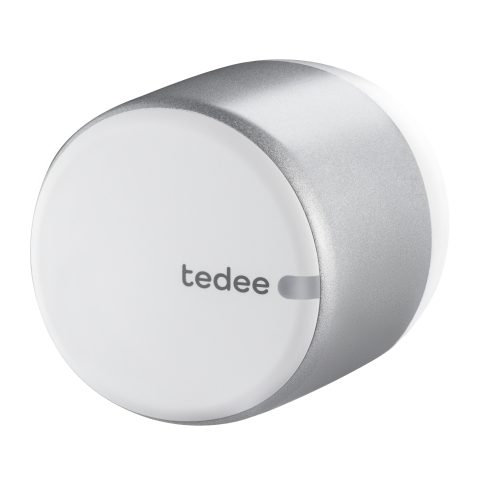 Tedee GO Smart Lock, sudraba krāsā