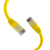Patch kabelis Cat5e 1m dzeltens