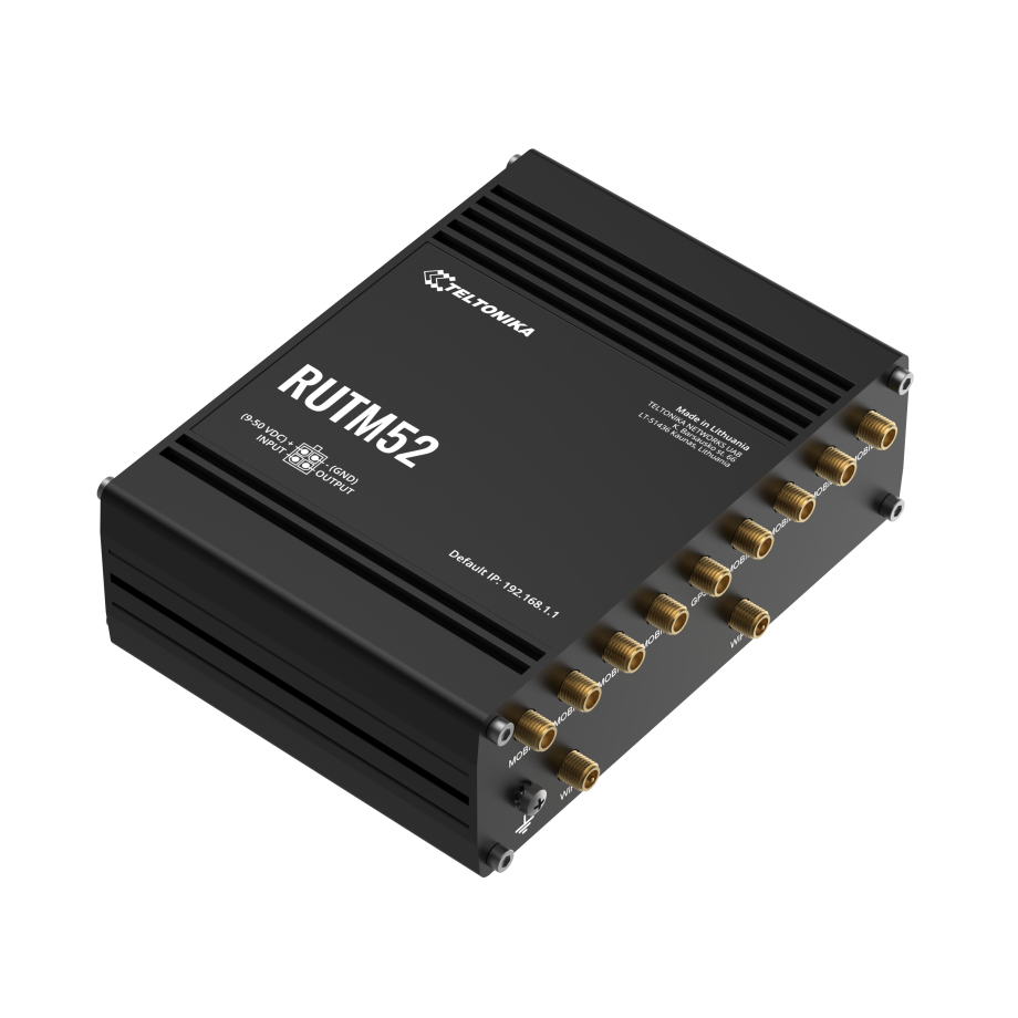 Teltonika RUTM52 Dual 5G maršrutētājs