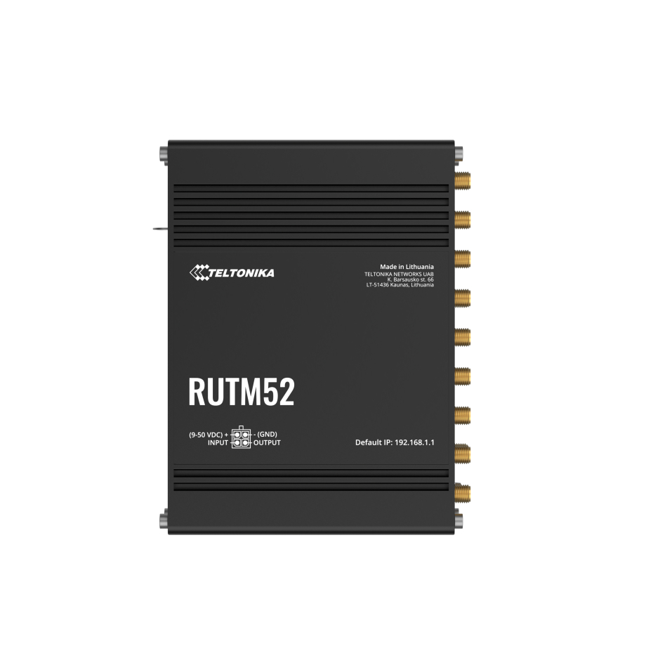 Teltonika RUTM52 Dual 5G maršrutētājs