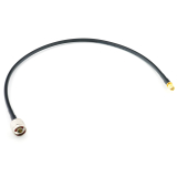 SMA Male / N Male 50cm koaksiālais kabelis — HF240 (LMR240 ekvivalents)