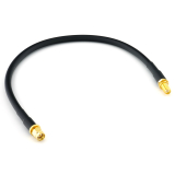 SMA Male / SMA Female 30cm koaksiālais kabelis — HF240 (LMR240 ekvivalents)
