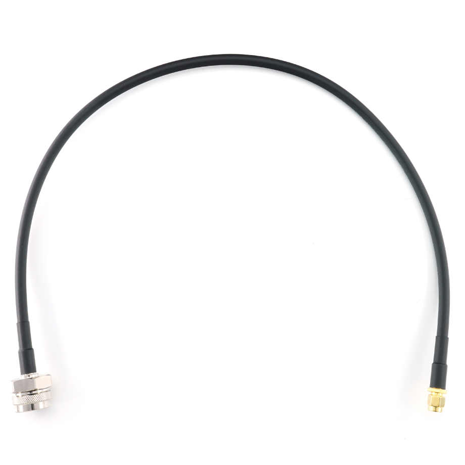SMA Male / N Male Hex 50cm koaksiālais kabelis — HF240 (LMR240 ekvivalents)
