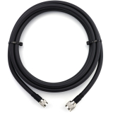 N Male / RP-TNC Male 10m koaksiālais kabelis — elastīgs HF-400-UF (ekvivalents LMR400 UF UltraFlex)