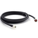 N Male / RP-TNC Male 15m koaksiālais kabelis — elastīgs HF-400-UF (ekvivalents LMR400 UF UltraFlex)