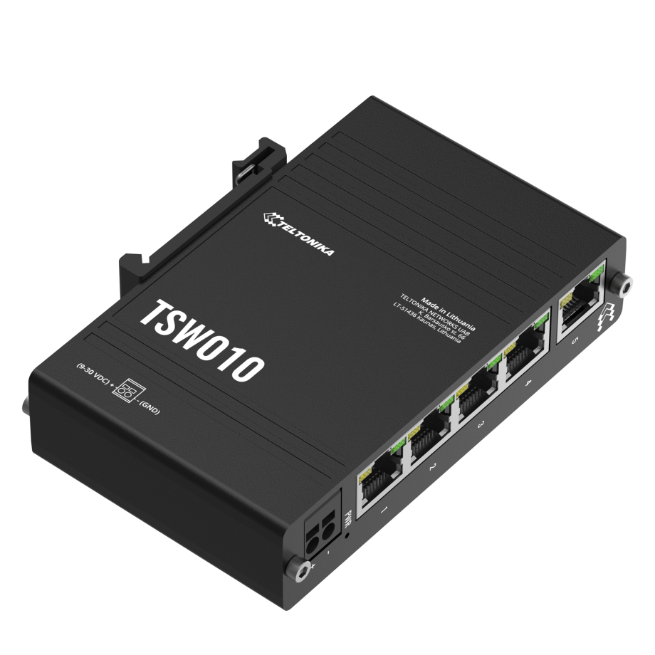Teltonika TSW010 Ethernet komutators