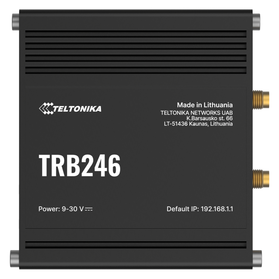 Teltonika TRB246 industriālā IoT vārteja