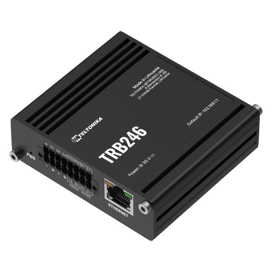 Teltonika TRB246 industriālā IoT vārteja