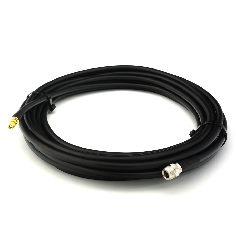SMA Male / N Female 20m elastīgs koaksiālais kabelis —  ekvivalents LMR400 UF UltraFlex