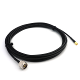 N Male / SMA Male 1m RG58/U koaksiālais kabelis