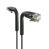 Broadbe plānais Patch kabelis 5G melns 5m