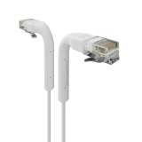 Broadbe plānais Patch kabelis 5G balts 8m