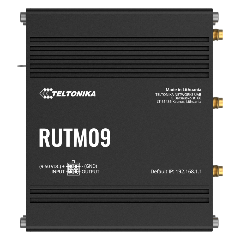 Teltonika RUTM09 4G LTE Cat6 maršrutētājs